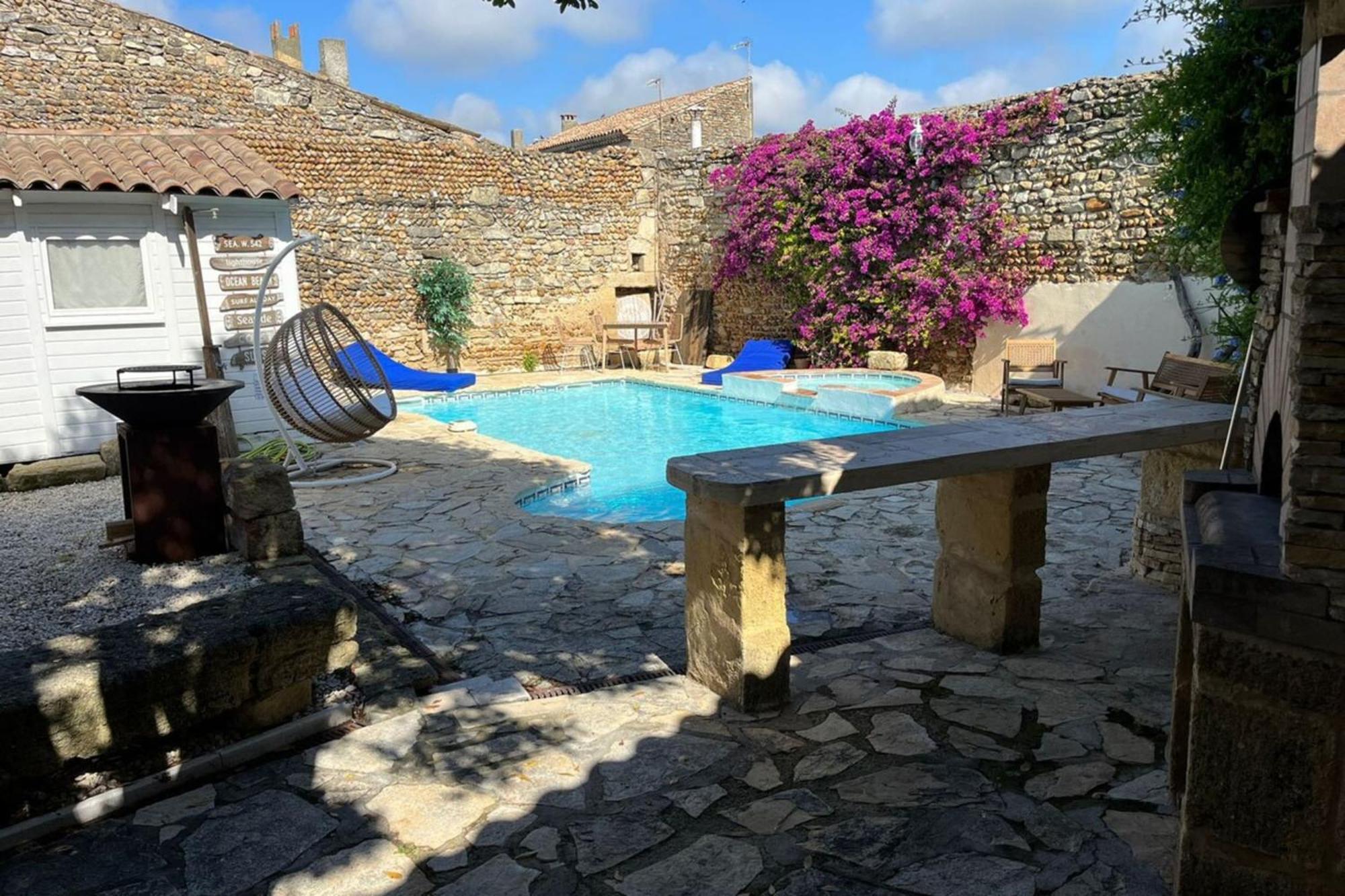 Casa Angel -Villa bohème avec piscine et clim ! Vauvert Esterno foto