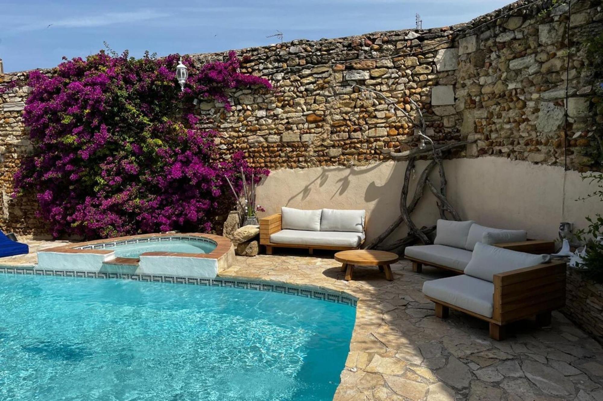 Casa Angel -Villa bohème avec piscine et clim ! Vauvert Esterno foto